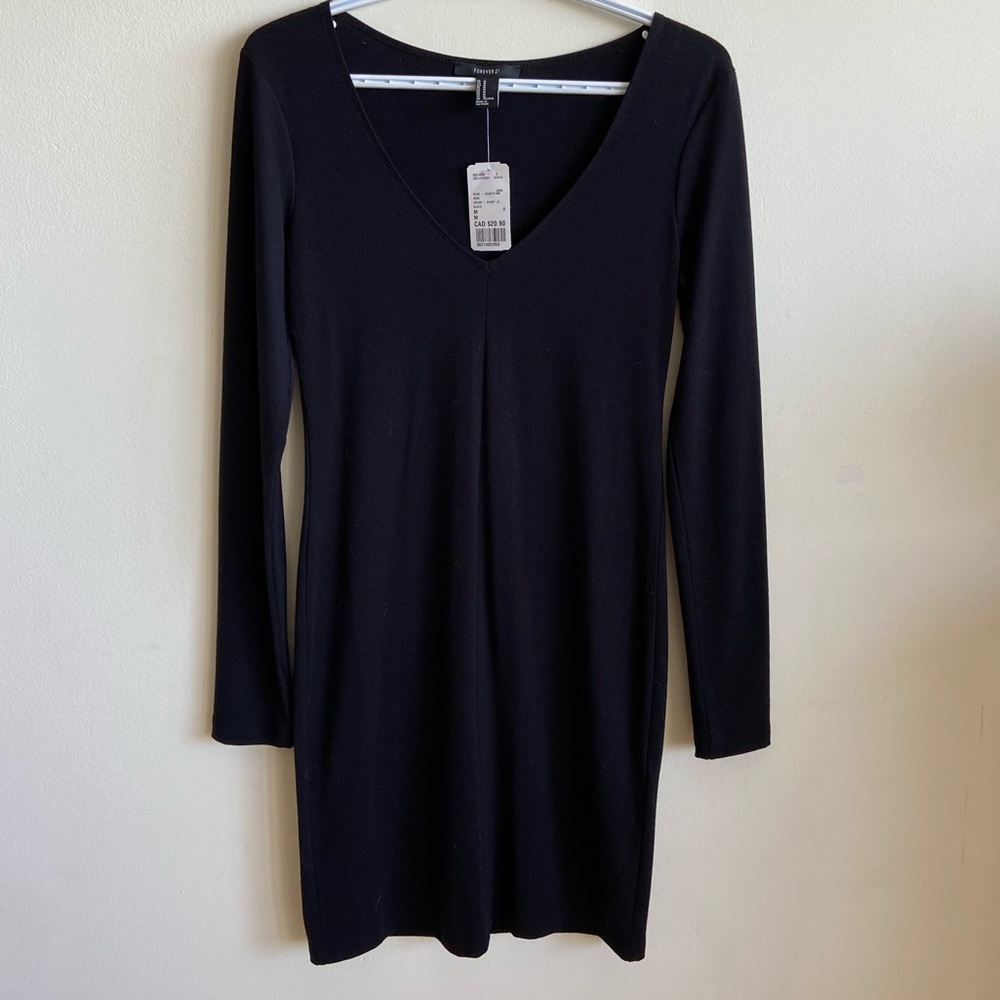 VNeck T-shirt Dress